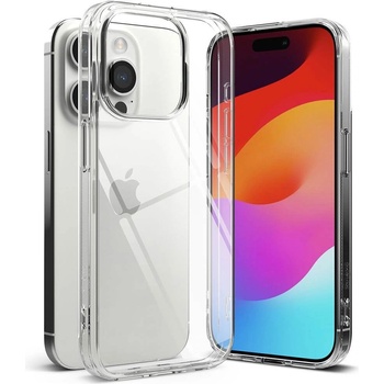 Ringke Противоударен Калъф за iPhone 15 Prо, RINGKE Fusion Case, Прозрачен (8809919307239)