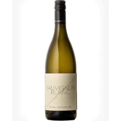 Miro Fondrk Sauvignon Blanc suché biele 2024 12,5% 0,75 l (čistá fľaša)