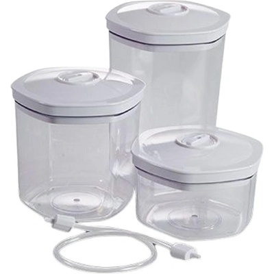 Solis Комплект вакуумни кутии Solis - 1x700 ml, 1x1.4 l + 1x2 l, BPA Free (92278)