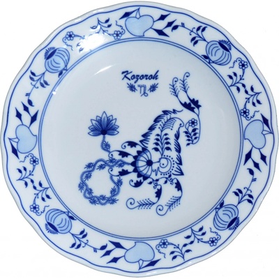Cibulák Talíř zvěrokruh horoskop KOZOROH 24cm Originál Český porcelán Dubí