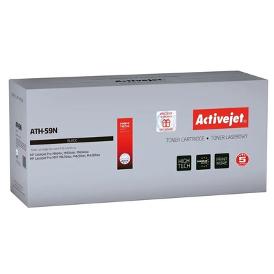 Compatible Тонер Activejet ATH-59N (заместител за HP 59A HP59A CF259A, Supreme, 3000 страници, черен)- Без чип (ATH-59N)