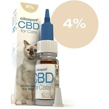 Cibapet 4% CBD olej pre mačky 400 mg 10 ml