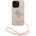 GUESS PU 4G Metal Logo Strap Заден капак за iPhone 16 Pro Розово Guess | Rozov | ЖЕНИ | UNI