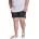 Urban Classics Бански гащета Urban classics Retro swimming shorts - Black (Black / White)