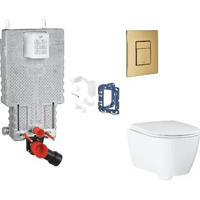 GROHE Uniset s tlačidlom Skate Cosmopolitan SANI15BB4130