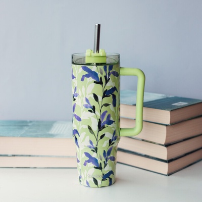 Quokka Stream Nerezový termo pohár Matcha 1200 ml