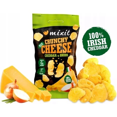 MIXIT Křupavý sýr do kapsy irský cheddar & cibule 20 g – Zboží Dáma