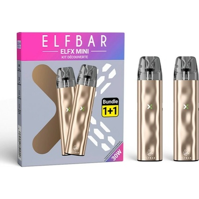 ElfBar ELFX Mini 1000 mAh gold 2 ks