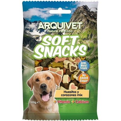 Arquivet Polovlhká pochúťka kosti a srdce 100 g