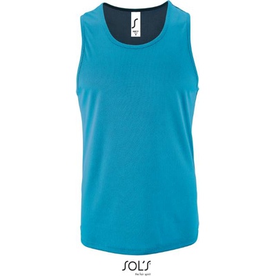 SOL'S sporty tt / Мъжки спортен потник - аква xxl (25207302205)