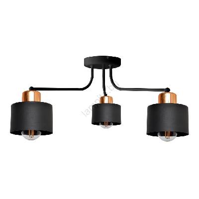 Прикрепен полилей EDISON 3xE27/15W/230V (HE0891)