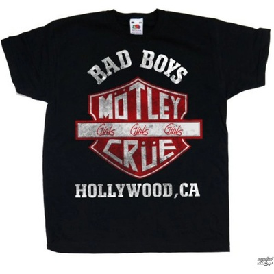 Rock Off Mötley Crüe Bad Boys Shield Youth čierna