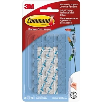 COMMAND Háčiky dekoračné 3M 20 ks