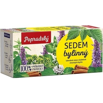 Popradský bylinný čaj Sedem bylinný 30 g