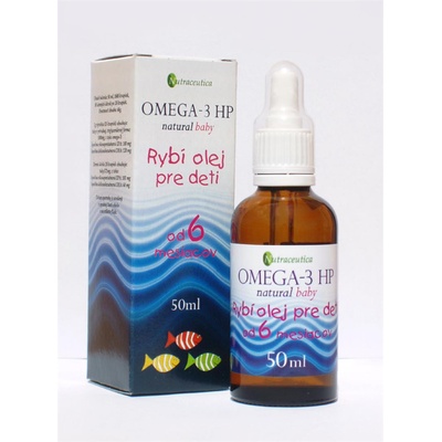 Nutraceutica Rybí olej OMEGA-3 HP natural baby 50 ml