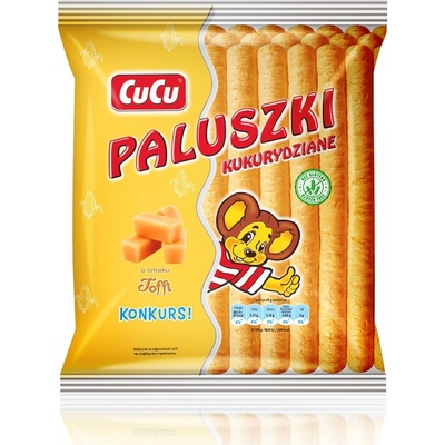 CUCU kukuřičné tyčinky karamel 80 g