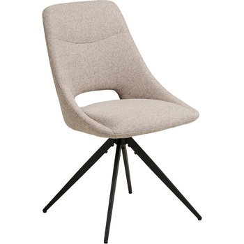 House Nordic Бежов тапициран трапезен стол Dokka - House Nordic (1001470)