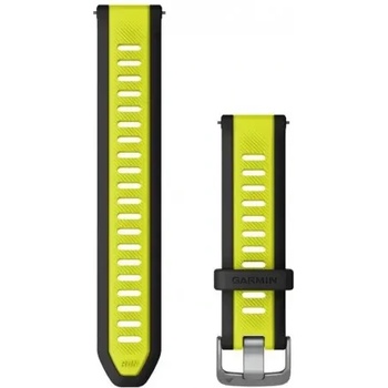 Image 1 of Garmin Бързоосвобождаваща се каишка - Amp yellow silicone/Black (20 мм) 010-11251-AL (010-11251-AL)