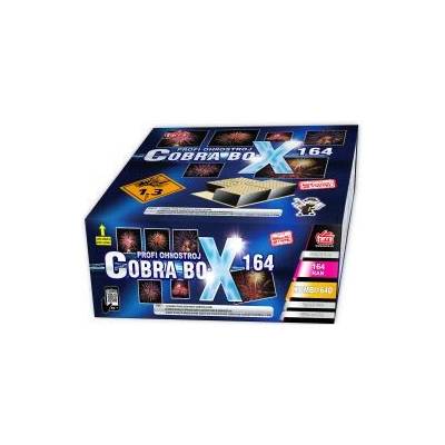 Profi zložený Ohňostroj COBRA BOX 164 RÁN 1/1