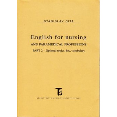 English for nursing and paramedical professions - Stanislav Cita