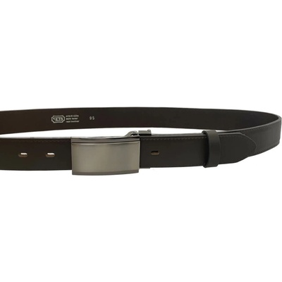Penny Belts pánský kožený opasek 35-020-4PS-50 šedý
