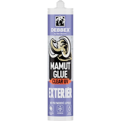 Debbex DEBBEX Mamut Glue Clear UV 290 ml