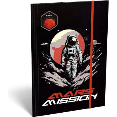 LIZZY Папка от гума, картон, А4, LIZZYSULI, "Mars Mission" 7460148006 (7460148006)