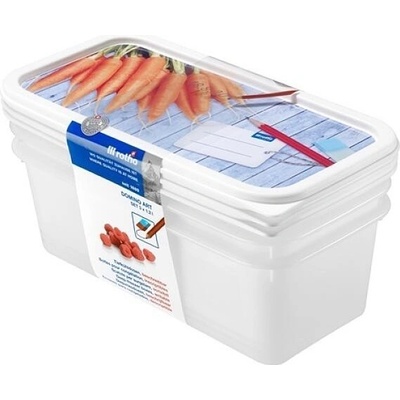 Rotho Domino sada dóz do mrazničky 3 x 1,2 l – Zbozi.Blesk.cz