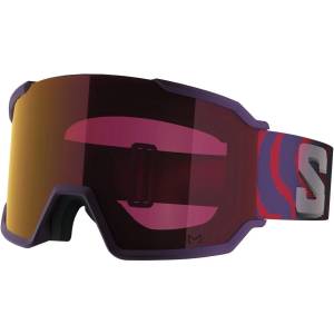 Salomon Ски маска Salomon S/View 3 Sigma S2 Ski goggles - Pansy / Poppy Red - размер One Size (417-6242-0311)