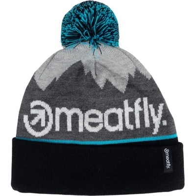 Meatfly čepice Robb grey mountains