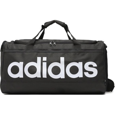 Adidas Сак adidas Essentials Linear Duffel Bag Medium HT4743 Черен (Essentials Linear Duffel Bag Medium HT4743)