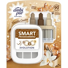 Ambi Pur 3 Volution Vanilla Cookie Vanilková sušenka elektrický osvěžovač kompletní strojek 20 ml