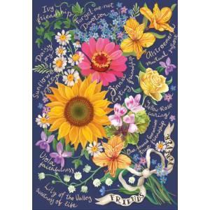 Grafika Art Puzzle - Puzzle Friendship Bouquet - 1 000 piese