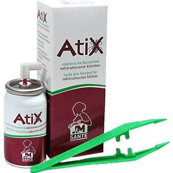 ATIX súprava na odstraňovanie kliešťov 9 ml sprej pinzeta JM Sante
