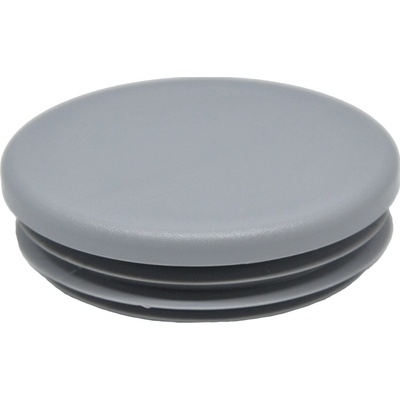 Vnitřní krytka kulatá ø 42,4 mm plastová, šedá