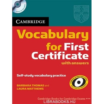 Cambridge Vocabulary for First Certificate + CD Edition with answers + Audio CD