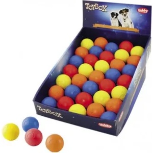 NOBBY Играчка Гумена топка - лапички със звук 5 см nobby Германия 67023