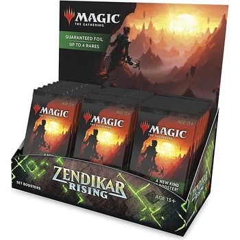 Wizards of the Coast Magic the Gathering Zendikar Rising Set Booster Box