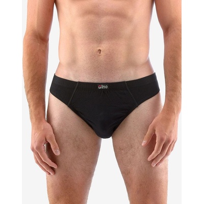 GINA pánské slipy s úzkým bokem, úzký bok, šité, jednobarevné 70047P lékořice