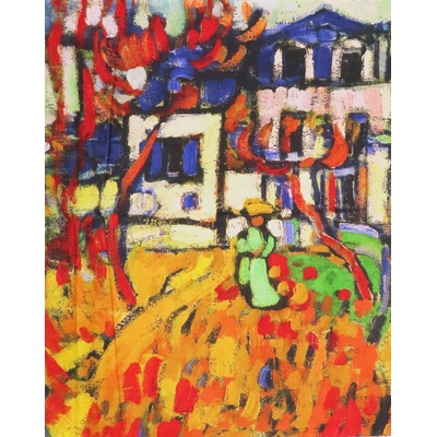 Bavlissimo šála Vlaminck The modrá House
