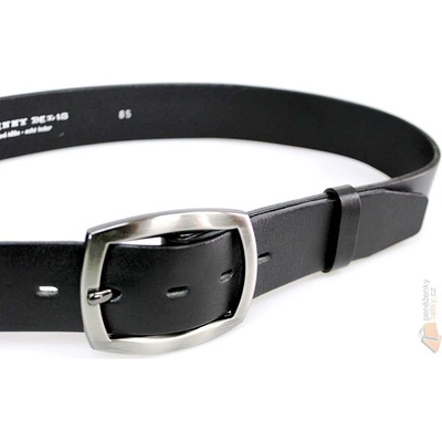 Penny Belts dámský kožený opasek 4763 černý