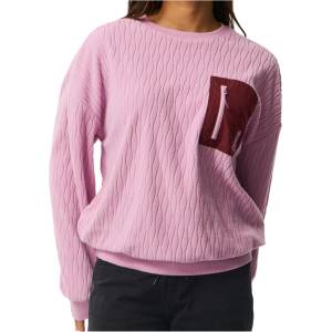 Rip Curl Дамски поларен пуловер Rip Curl Women's S-Series Jacquard Fleece Fleece jumper - Lilac - размер XL (105-7929-0116)