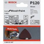 Bosch Шлайфхартия BOSCH F460 BfWP, G180, 93 мм (5 бр. ) 2608621688 (2608621688)