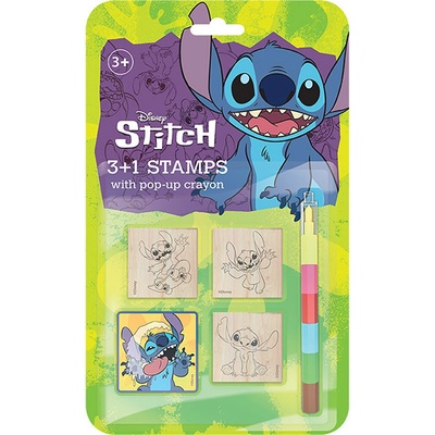 Jiri Models Razítka 3+1 s voskovkou Lilo & Stitch