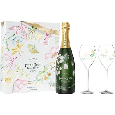 Perrier Jouet Belle Epoque Brut 2016 12,5% 0,7 l (darčekové balenie 2 poháre)