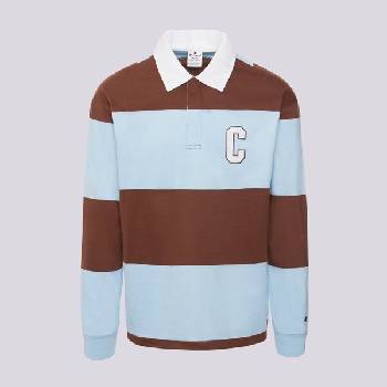 Champion Тениска Striped Тениска Тип Поло мъжки Дрехи Тениски 219181BS151 Кафяв M (219181BS151)