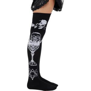 KILLSTAR Чорапи KILLSTAR x ALCHEMY - Grail Of Loathing - Black - KSRA013360