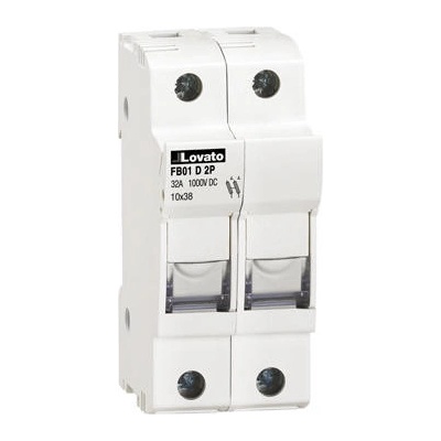 LOVATO Electric FB01D2P pojistkový odpojovač 2P 10x38 1000V DC