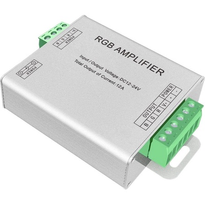 VIVALUX УСИЛВАТЕЛ ЗА LED ЛЕНТА RGB VIVALUX 3-КАНАЛЕН IP20 12V 105x64мм (VIV004495)