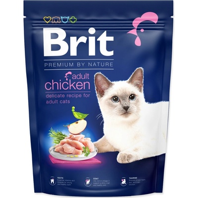 Brit Premium by Nature Cat. Adult Chicken 8 kg